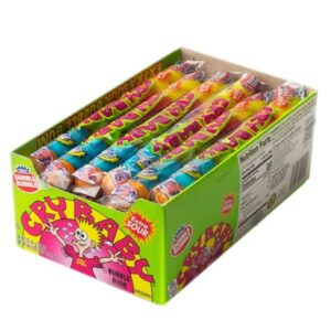 Dubble Bubble Cry Baby Extra Sour Bubble Gum 1.6oz 24ct